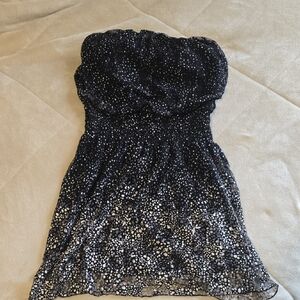 Ardene Strapless Black and White Dress